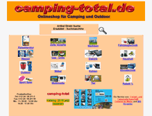 Tablet Screenshot of camping-total.de